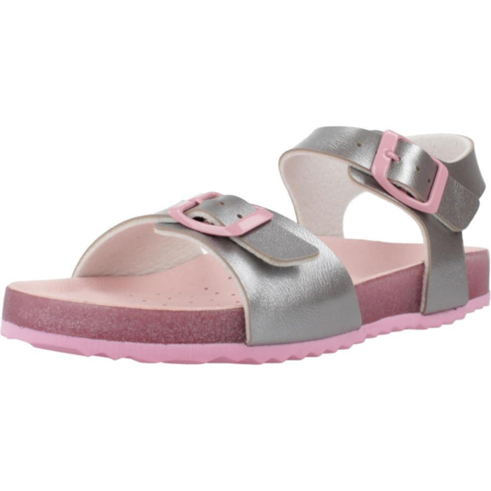 Sandalias Niña de la marca GEOX  modelo J ADRIEL GIRL GRIS