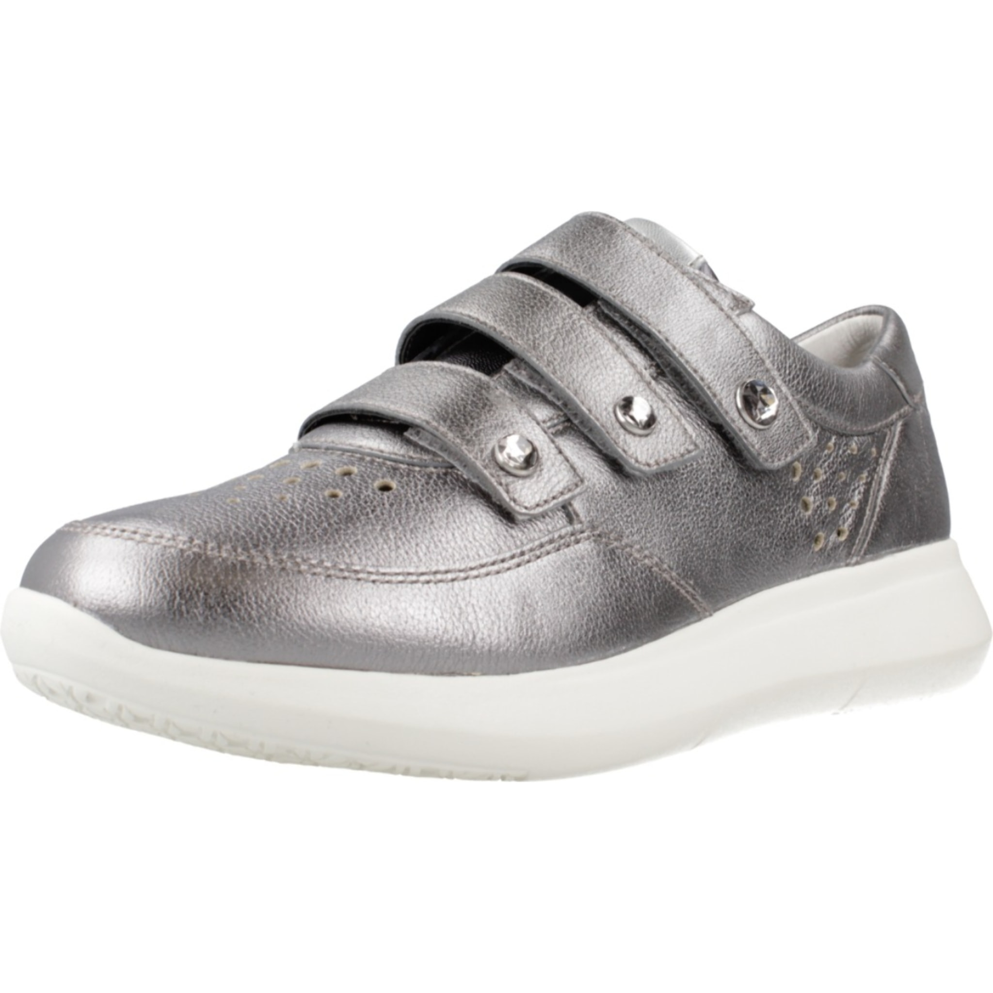 Sneakers de  Mujer de la marca STONEFLY  modelo FLUT 12 LAMINATED LTH Silver