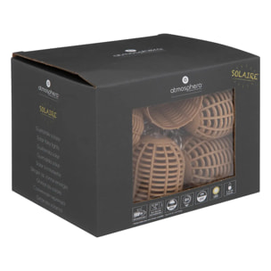 Guirlande LED outdoor "Aia" beige L335cm