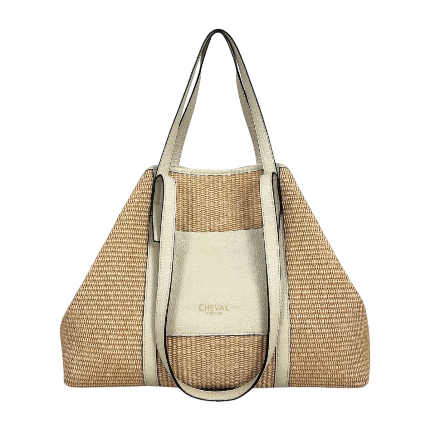 Borsa a spalla Cheval Firenze Formentera Beige