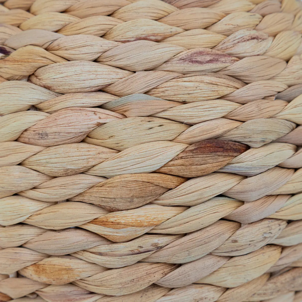 Lampe à poser boule "Sand" jacinthe beige H37cm