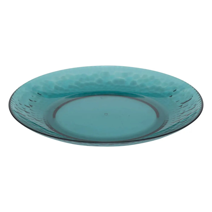 Assiette "Estiva" bleu D20cm