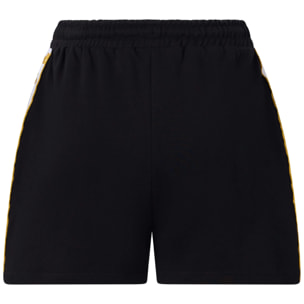 Kappa - Pantaloni Corti Donna Nero - 222 Banda Ivissa