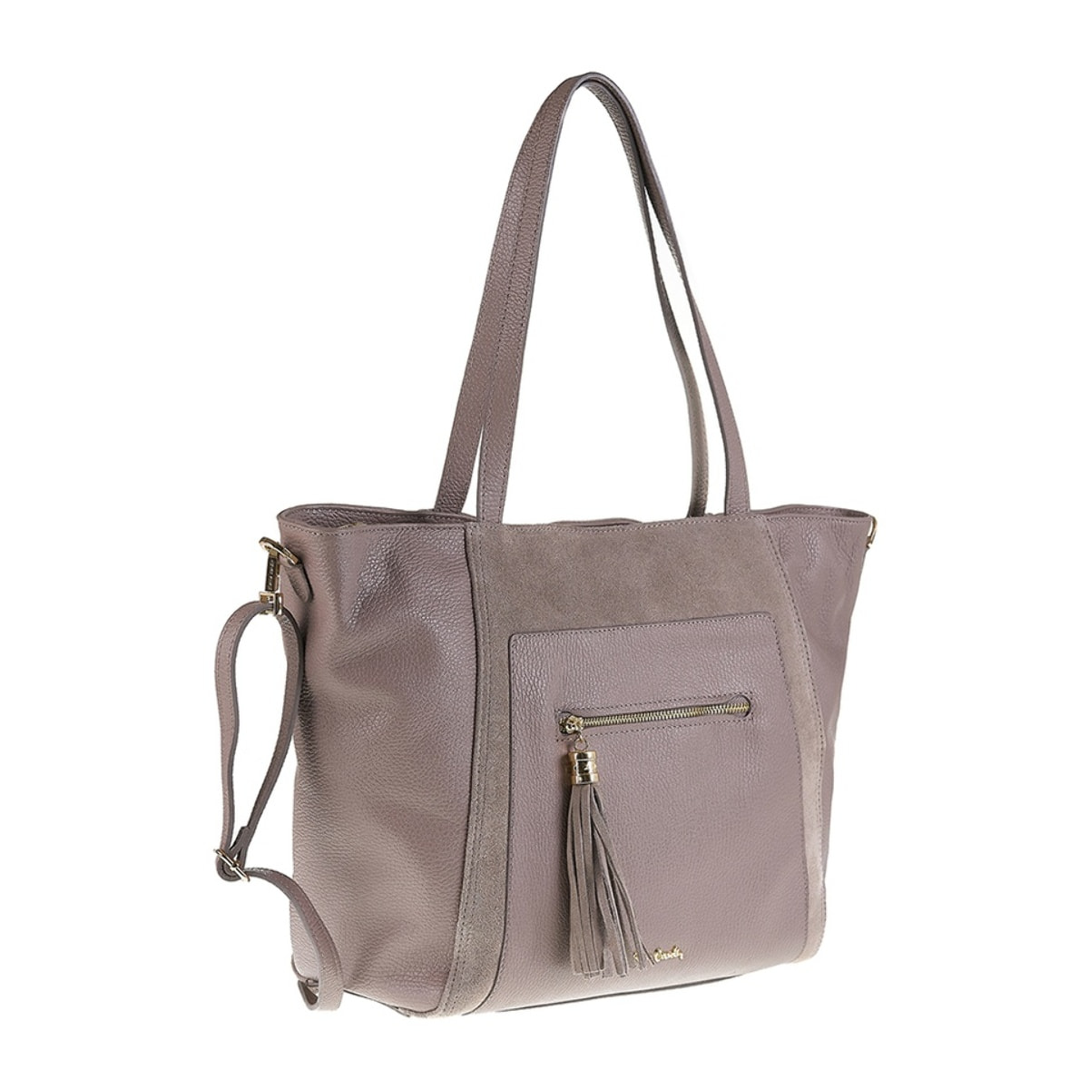 Borsa a mano da donna Made in Italy - Modello Erisia Plus - 100% pelle - 48.0 x 30.0 x 16.0 cm
