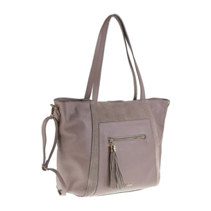 Borsa a mano da donna Made in Italy - Modello Erisia Plus - 100% pelle - 48.0 x 30.0 x 16.0 cm
