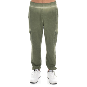 Pantalones deportivos de lavado antiguo para hombre