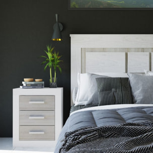 Dormitorio Kira 5C Plus Andersen Pino - Gris