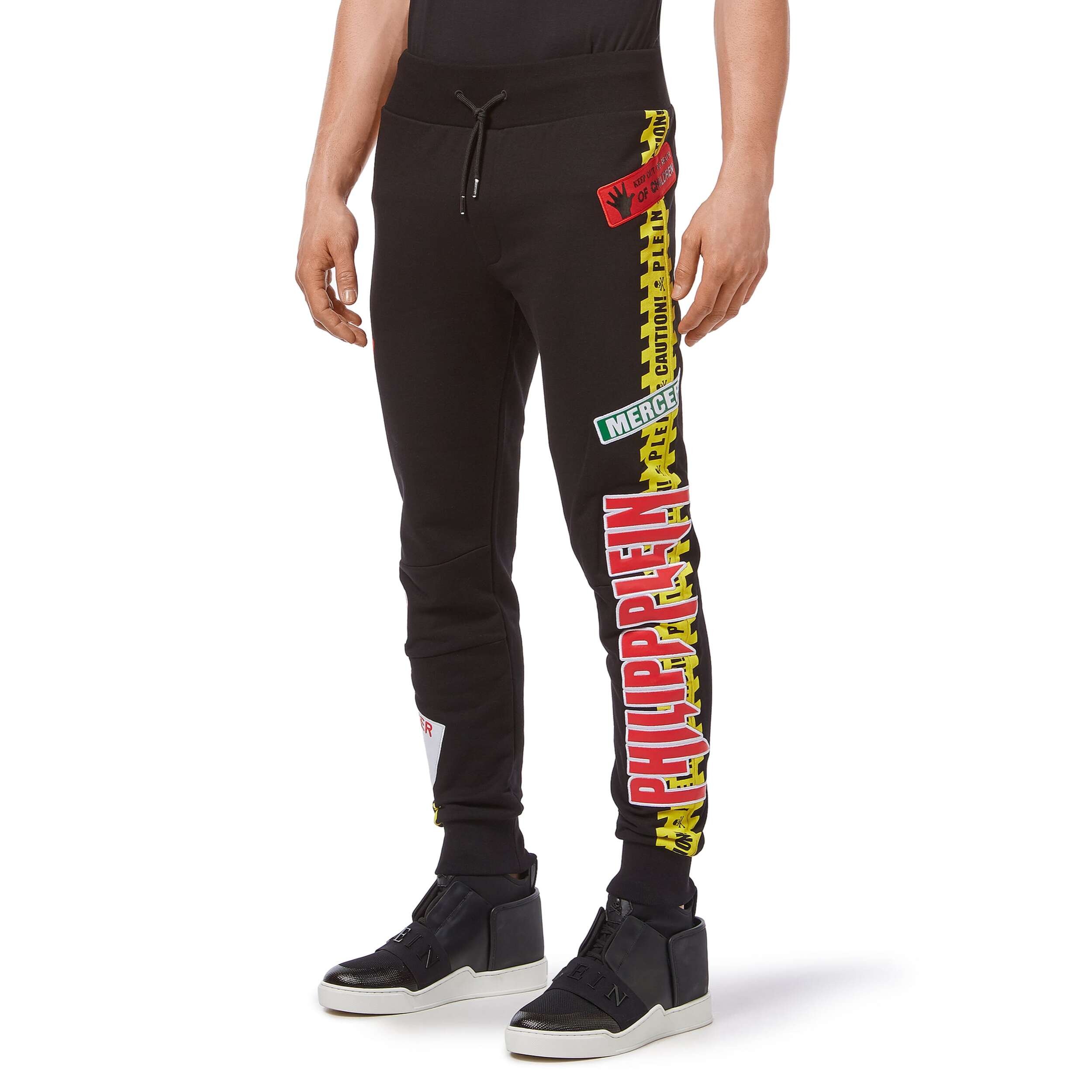 PHILIPP PLEIN Jogging Leggings MM Warning