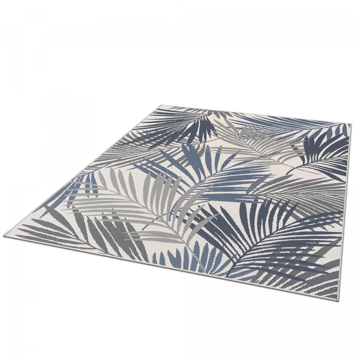 Tapis extérieur tissé kilim rectangle DURU