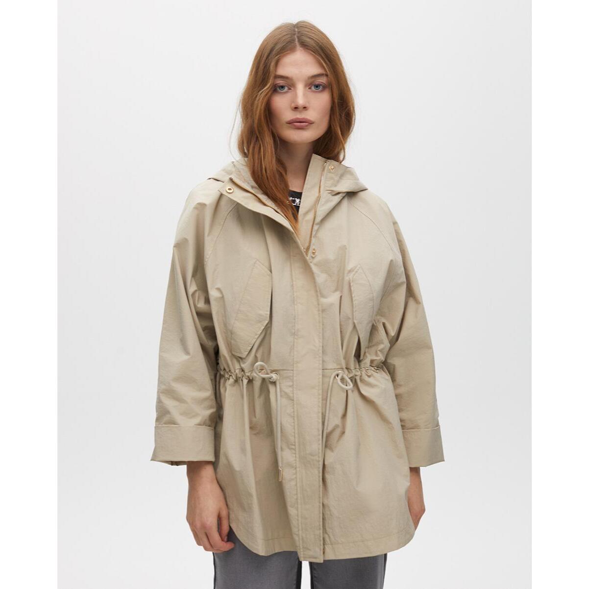 Parka Oversize Cintura Regolabile