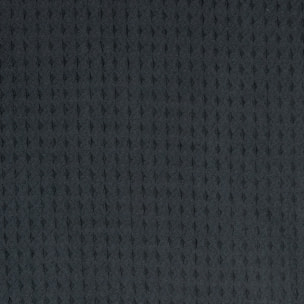 Jeté de Canapé - HOME DECO FACTORY - Gaufré - Gris Anthracite - 130 x 160 cm