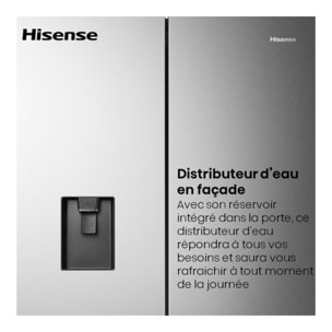 Réfrigérateur multi portes HISENSE RF815N4SWSE
