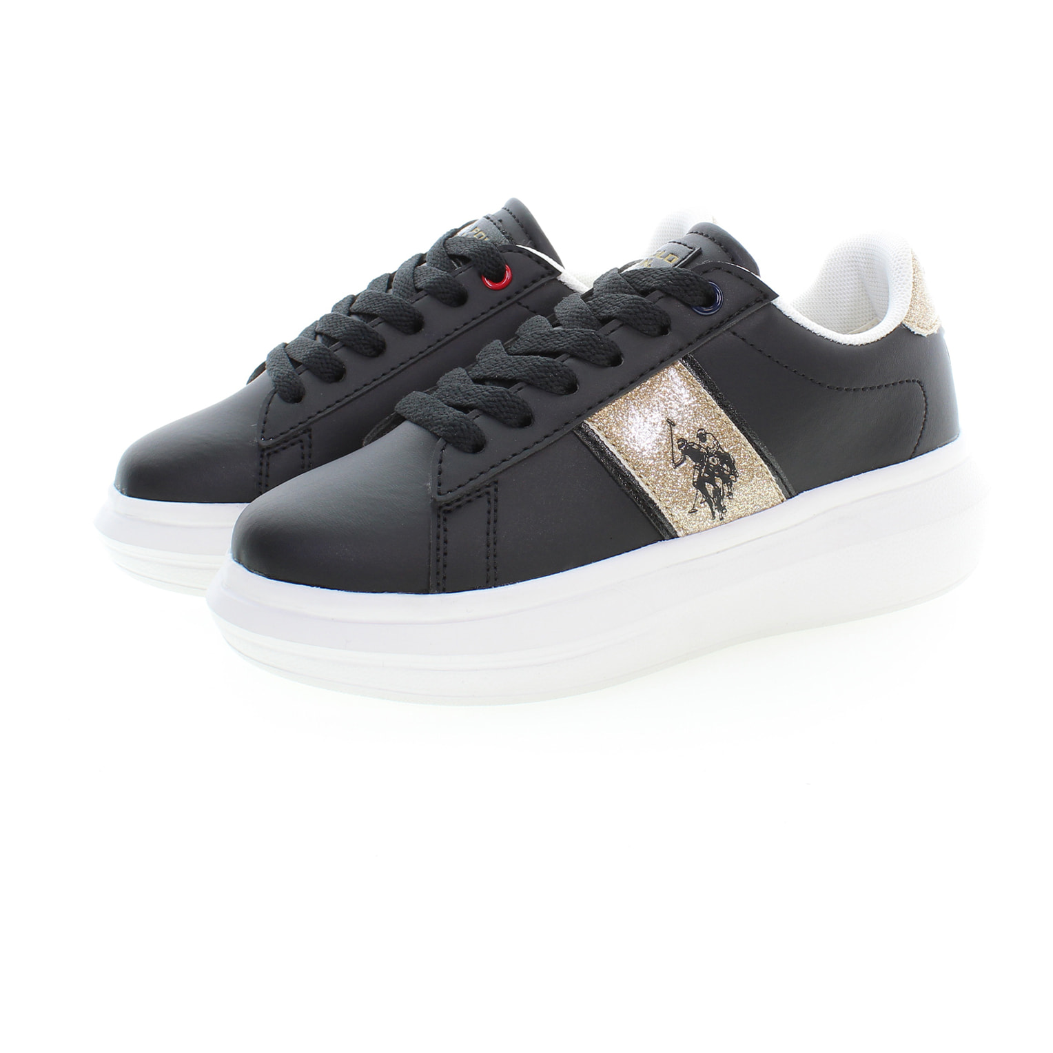 Sneakers U.S. Polo Assn Black Gold