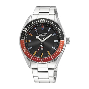 Orologio Nautica FINN WORLD Acciaio Silver