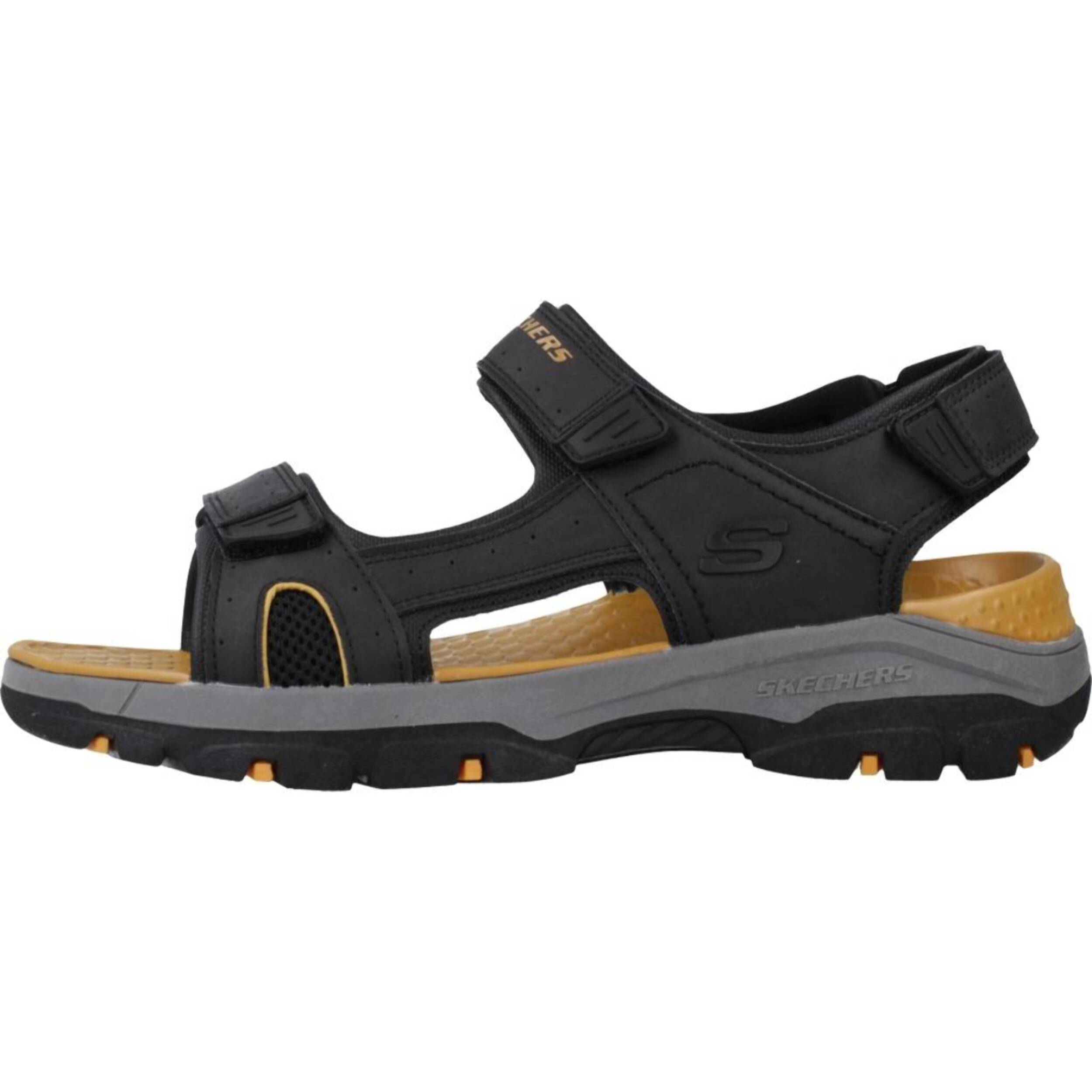 Sandalias Hombre de la marca SKECHERS  modelo TRESMEN - HIRANO Black