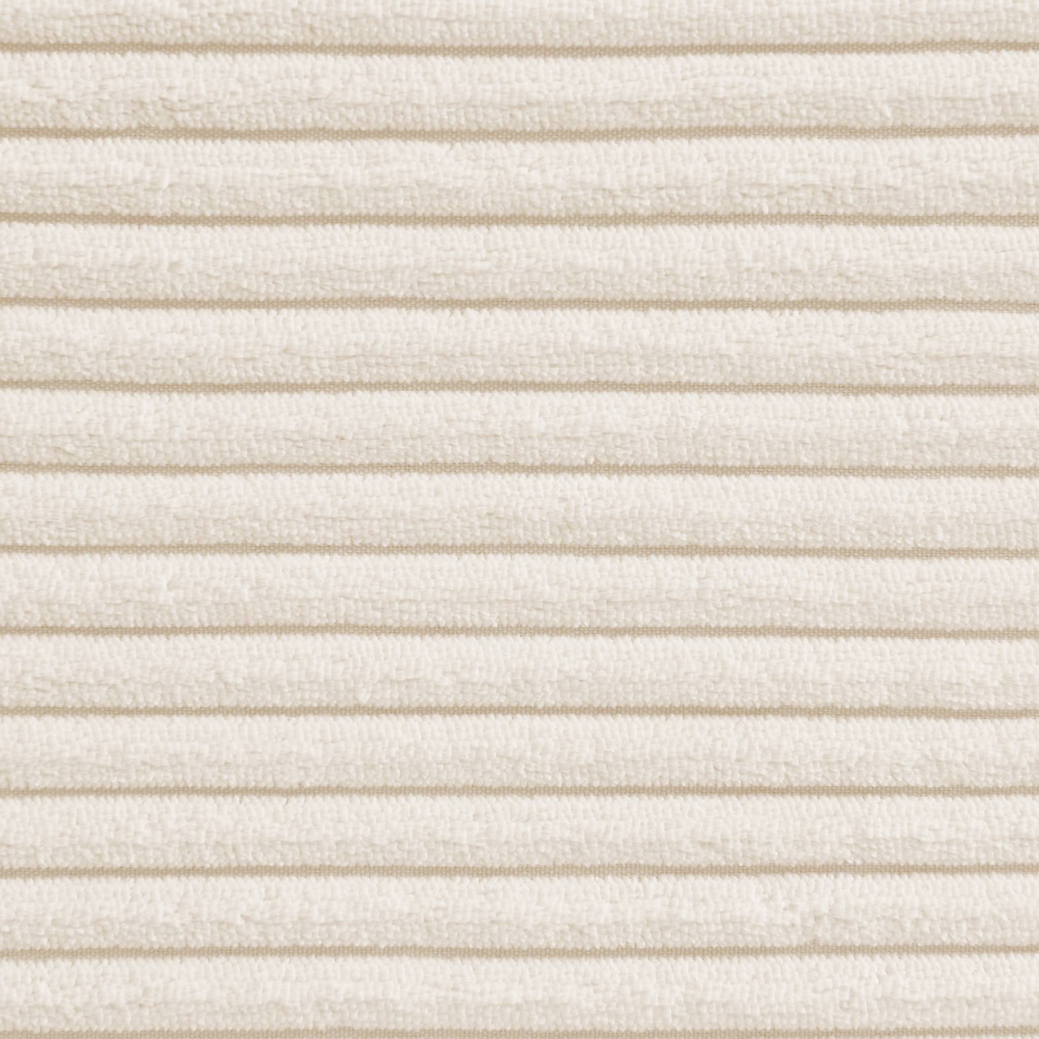 Chauffeuse velours côtelé 1 place crème L 91 x P 105 x H 72 cm - SOKOL