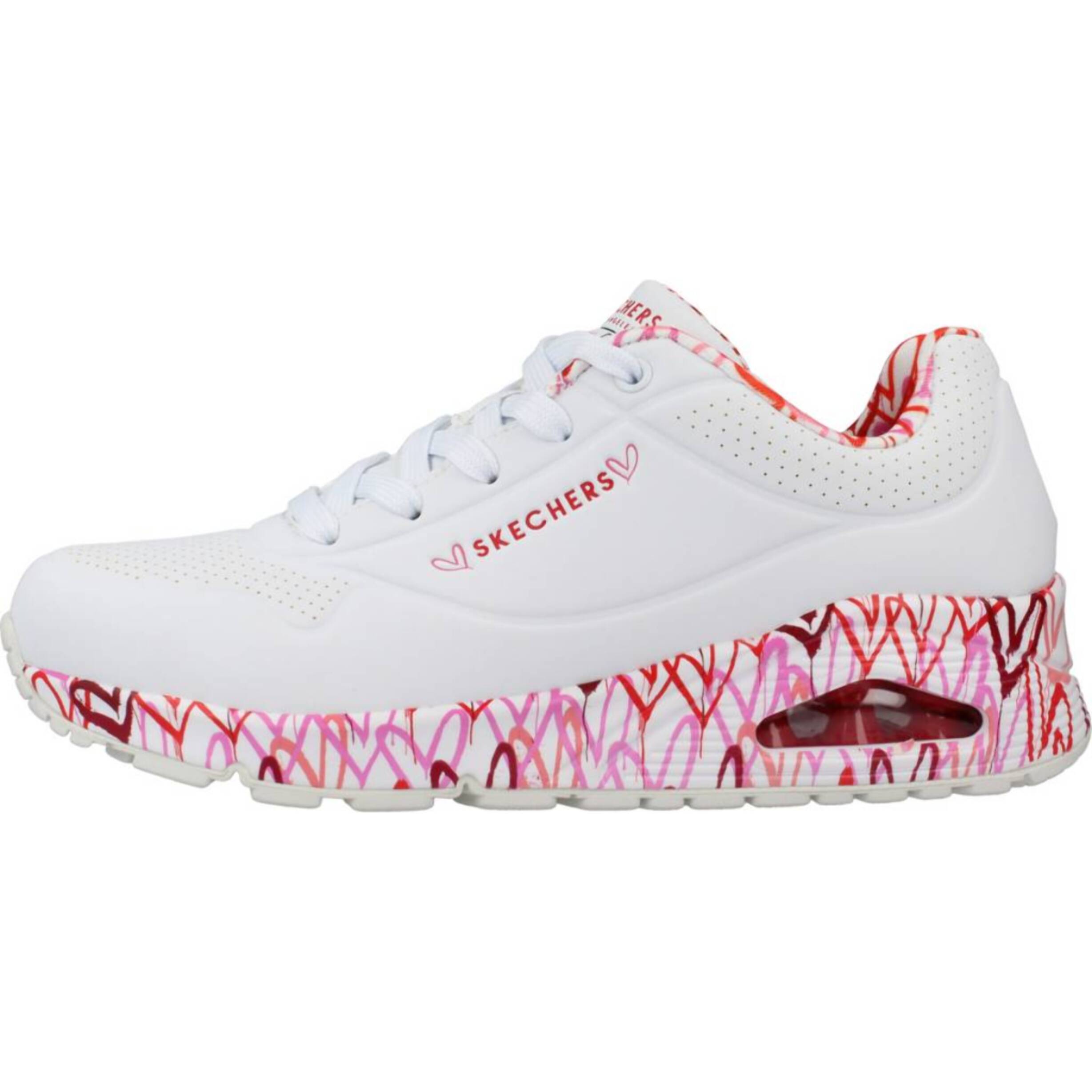 Sneakers de  Mujer de la marca SKECHERS  modelo UNO - LOVING LOVE White