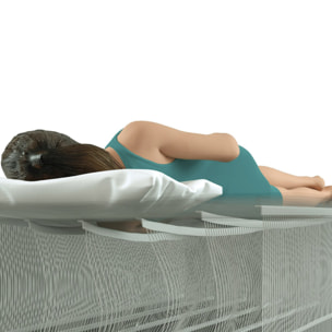Intex Materasso Gonfiabile Dura-Beam Pillow Rest Piazza e Mezza con Pompa Elettrica Incorporata, 137x191x25 cm