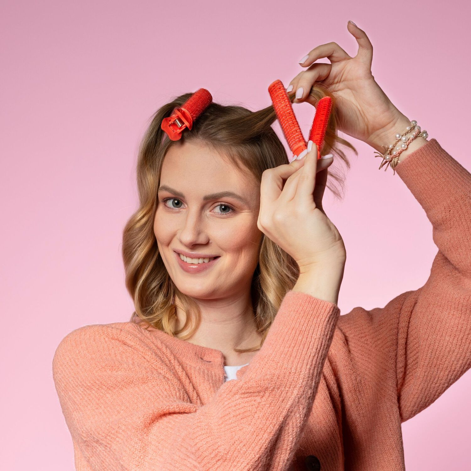 Get ready with me Rose - Clips Cheveux Volume Instantané