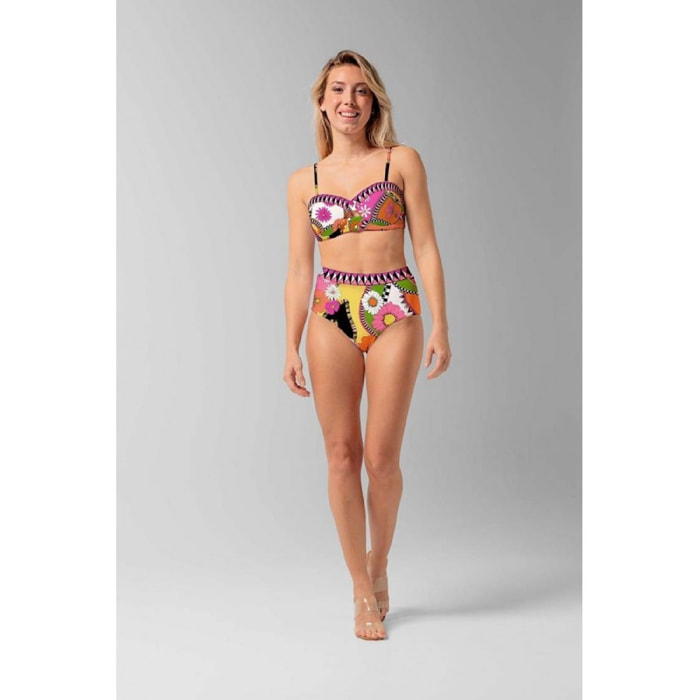Top bikini balconet - FLORECIENDO