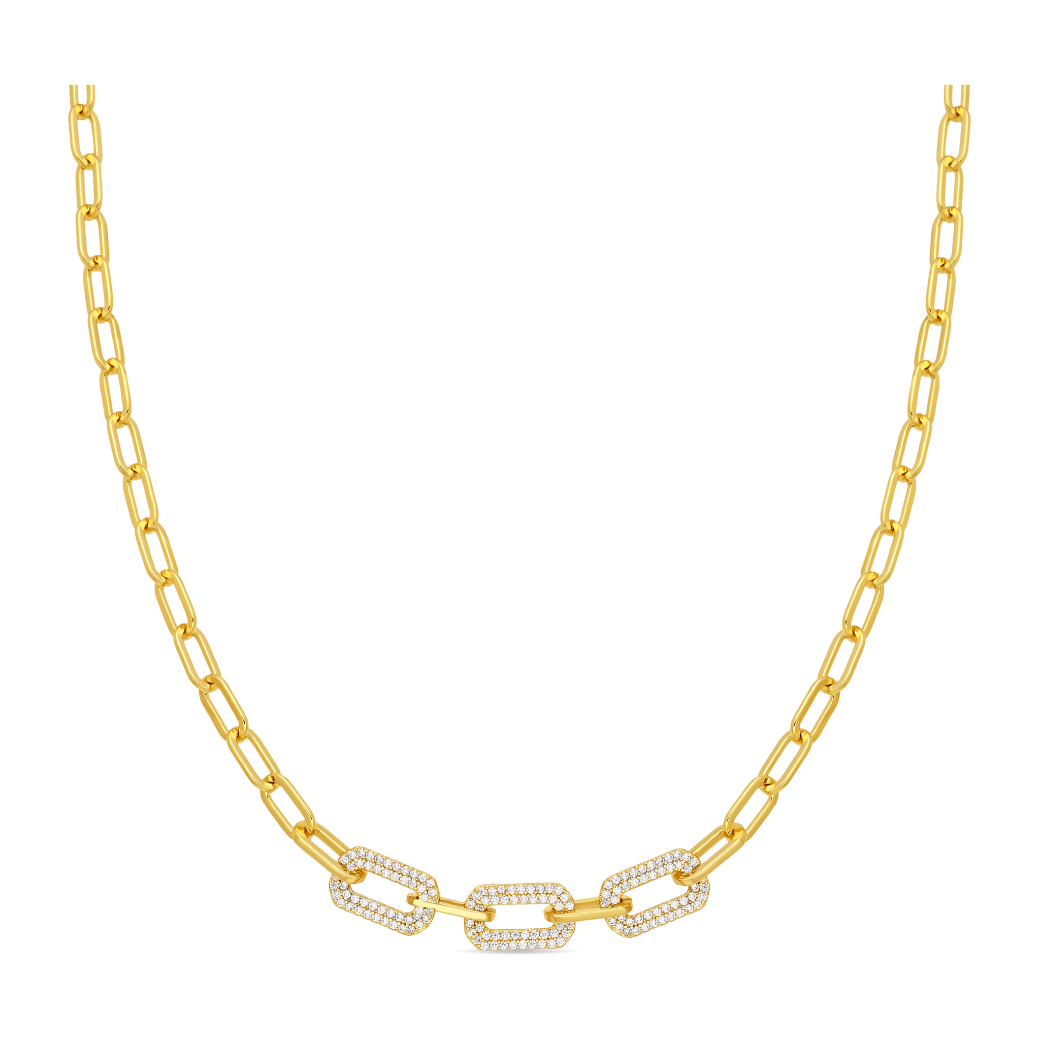 Collar Nelith acabado oro amarilo 18k