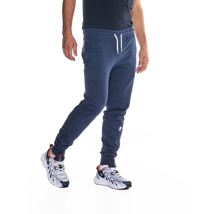 Pantaloni in felpa da uomo elastico caviglia icona leone College