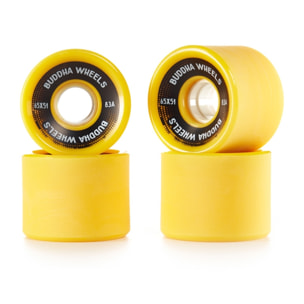 Surfskate Hydroponic SQUARE Lunar Black/Yellow