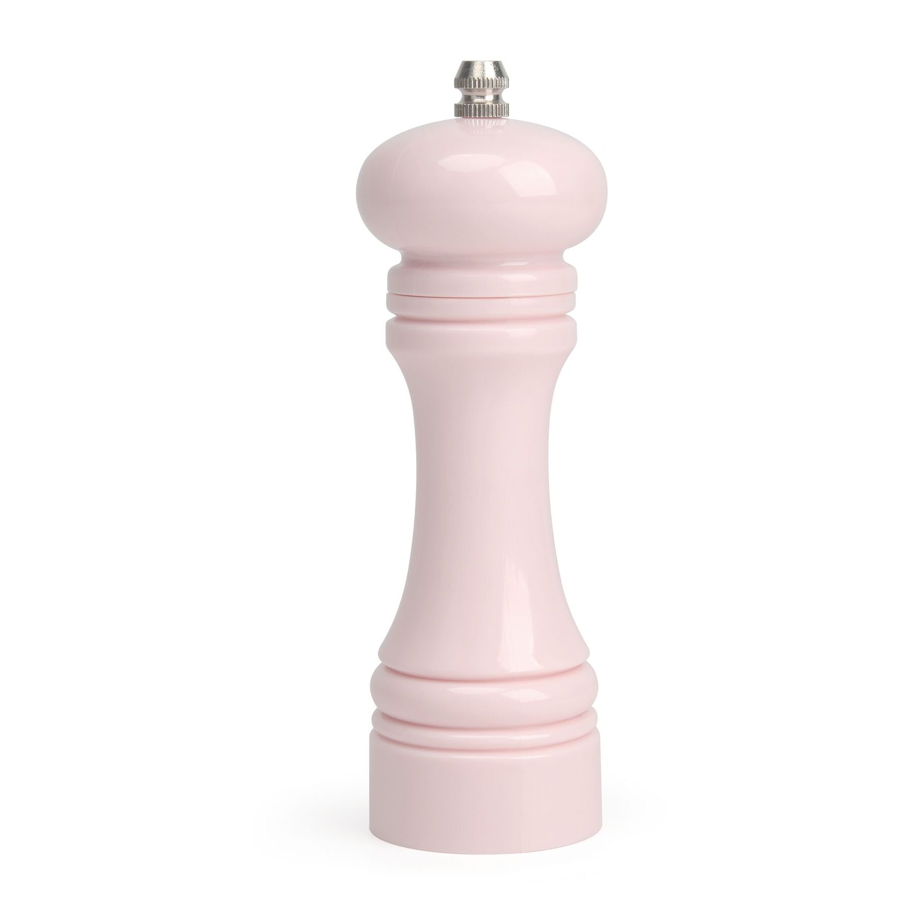 Moulin à sel ou poivre en plastique rose