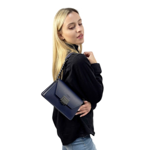 Bolso de hombro Cheval Firenze Costanza Azul