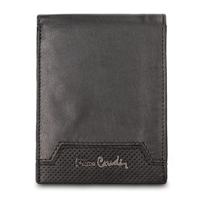 Portafoglio uomo in vera pelle - Modello Torino Pro - Casual - 12.5 x 9.0 x 2.0 cm