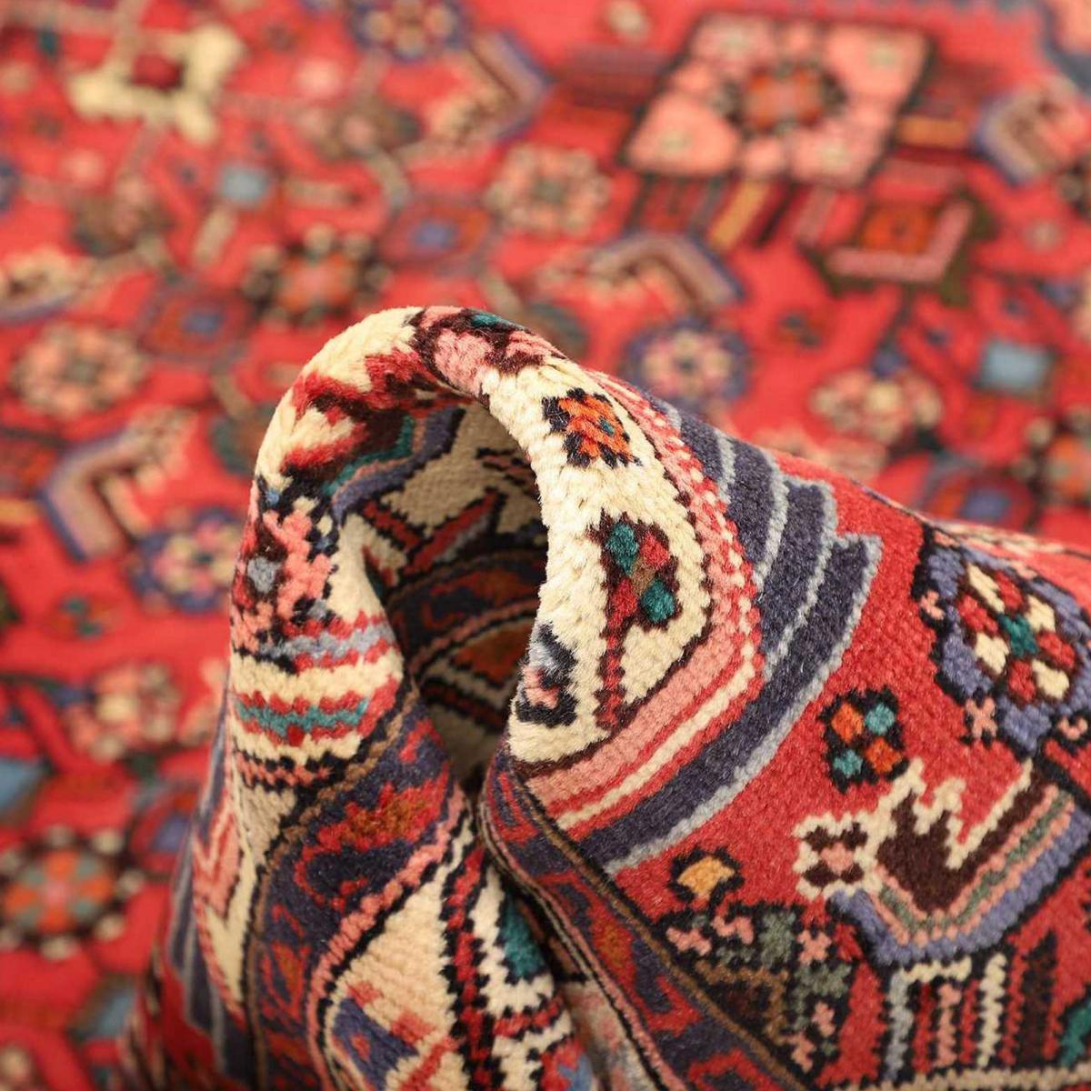 Tapis d'orient au motif oriental, noué main en laine, ELUF