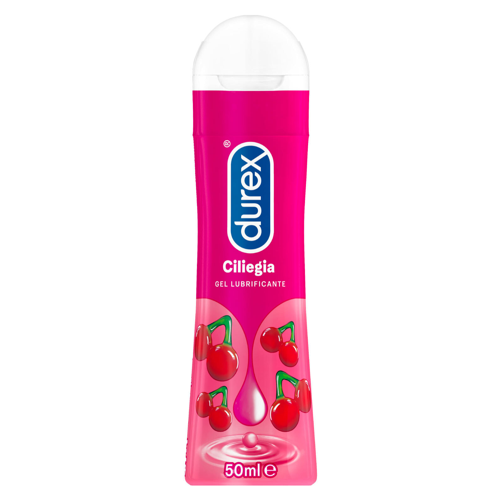 Durex Pleasure Gel Lubrificante Intimo alla Ciliegia 50ml