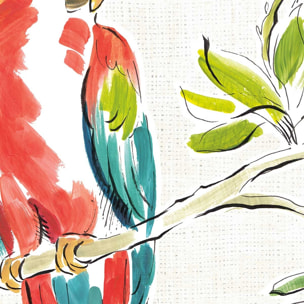 Tableau Hibiscus, orchidée et cie Tableau alu Dibond