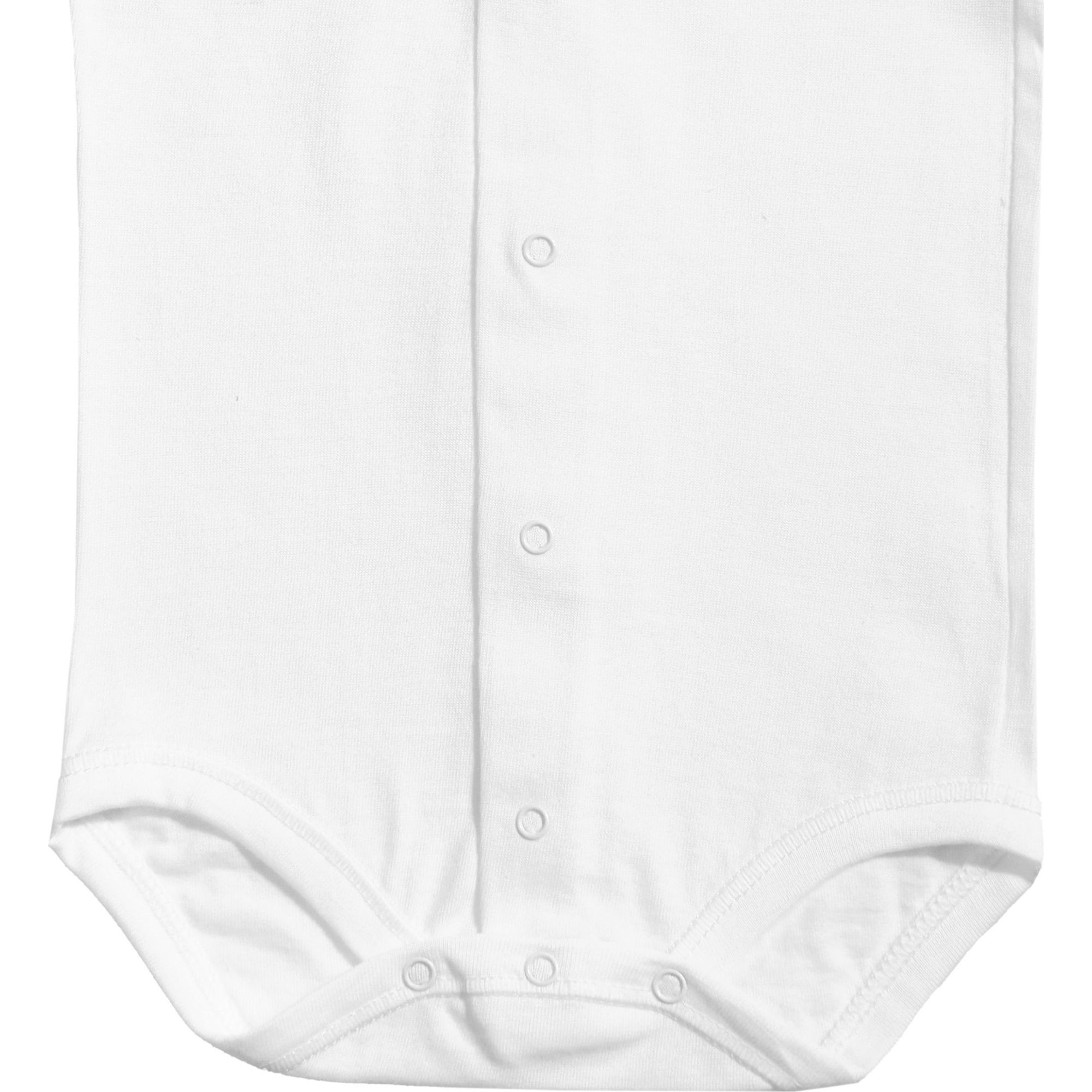 Body bebé manga corta cuello pico