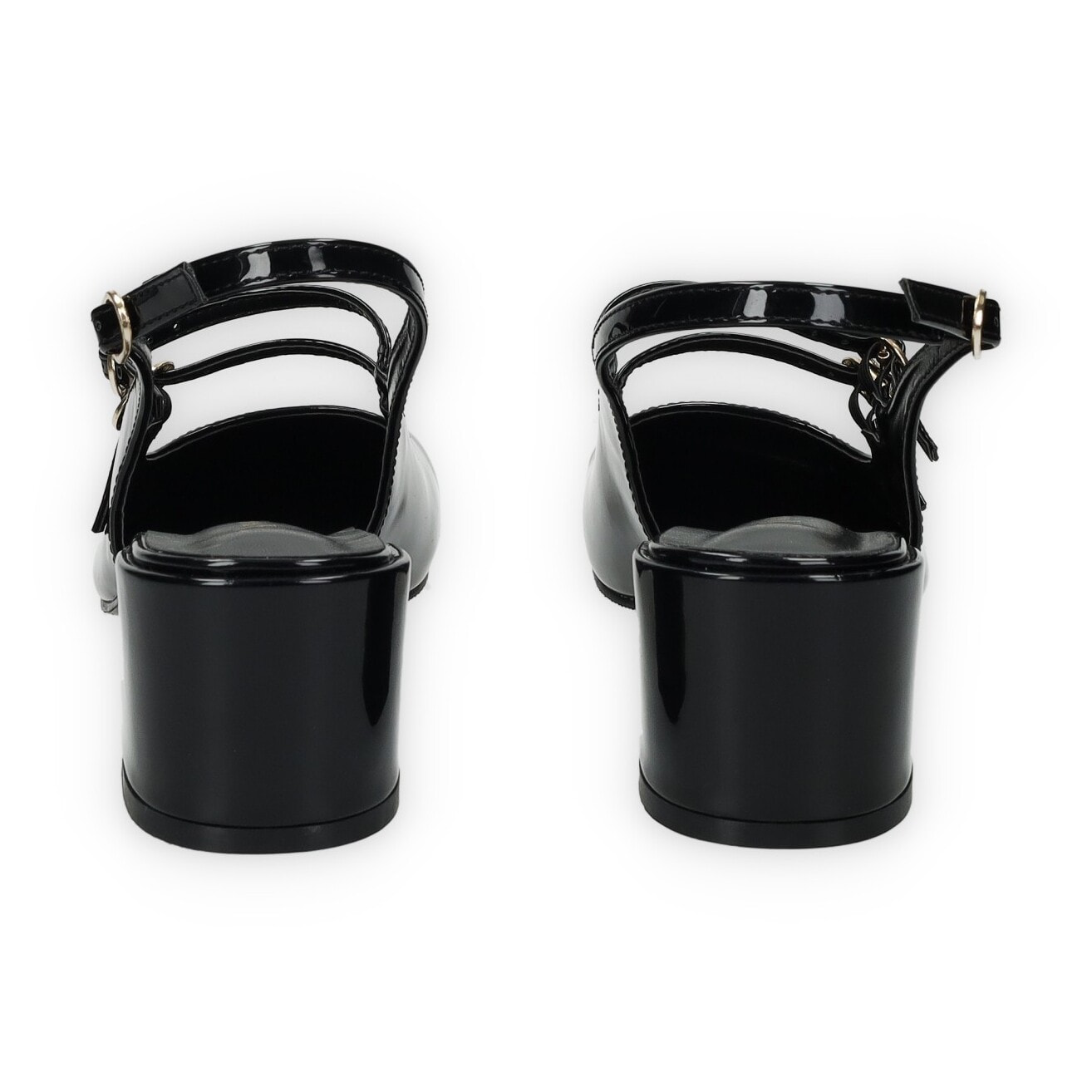 Décolleté sling back Donna Tata Italia Nero