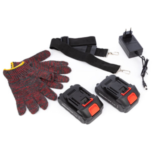 Decespugliatore con 22000rpm, 600W di potenza e 12500mAh.