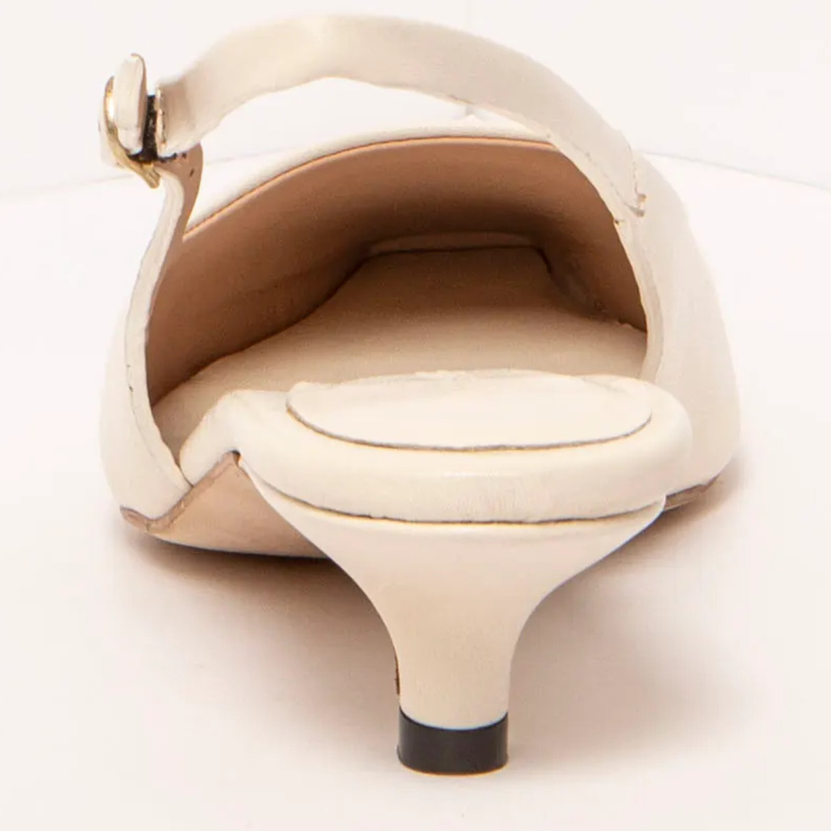 Sandalias con tacón S3024 NAPPA CREAM ALEDO color Cream