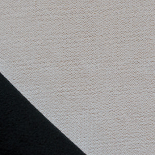 Rideau thermique phonique et semi occultant à galons fronceurs KONFOR - Naturel