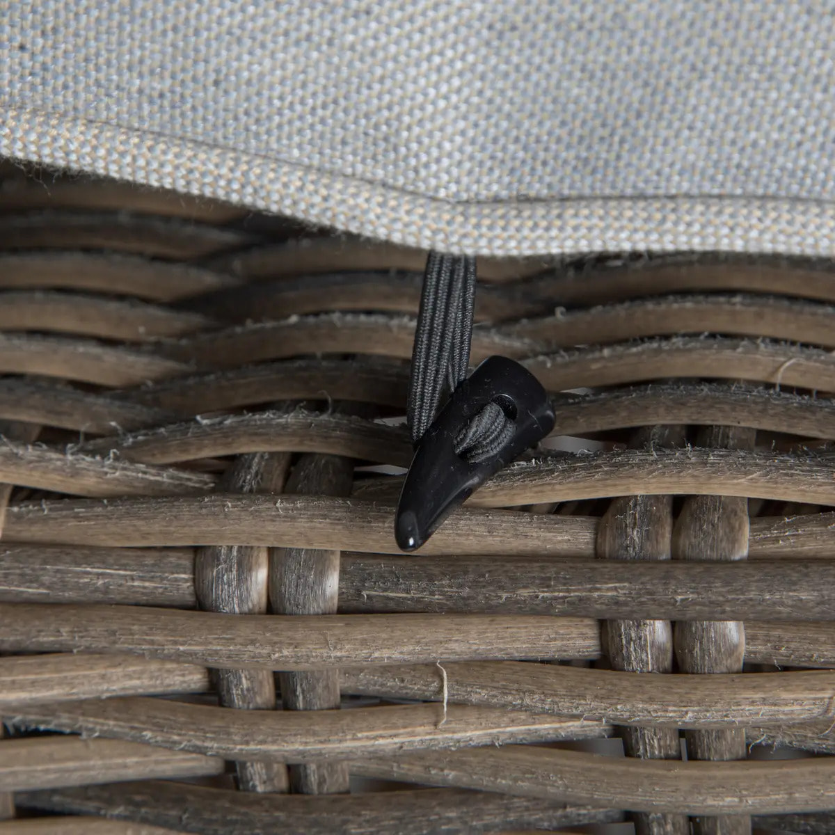 Pouf de jardin carré Polynésia Naturae