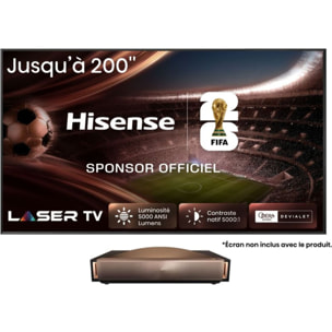 Vidéoprojecteur home cinéma HISENSE L9Q 2025