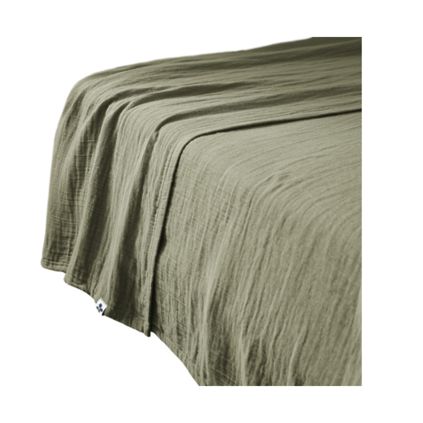 Drap plat en gaze de coton 240 x 300 cm - GAIA