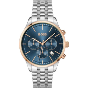 Reloj Boss 1514158 Hombre Analogico Cuarzo con Correa de Acero inoxidable
