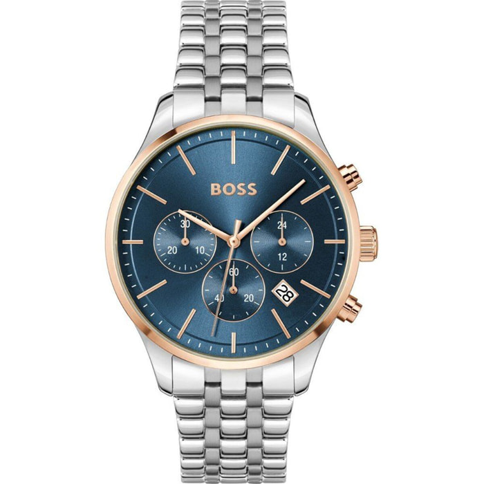 Reloj Boss 1514158 Hombre Analogico Cuarzo con Correa de Acero inoxidable