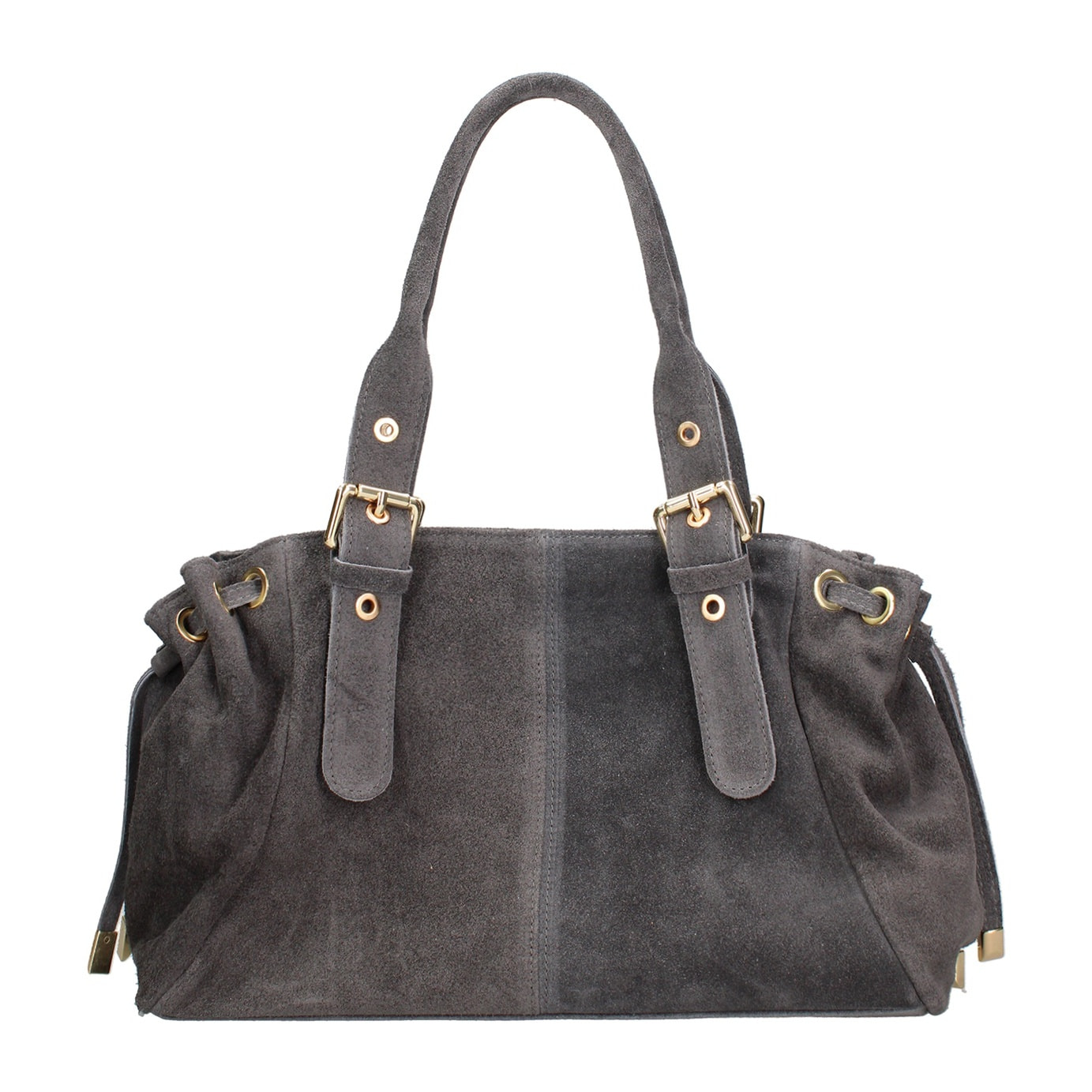Borsa a mano da donna Made in Italy - Modello Lumena Lux - 100% pelle - 20.0 x 21.0 x 33.0 cm
