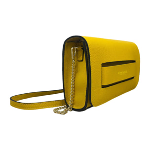 Pochette Cheval Firenze Hamal Giallo