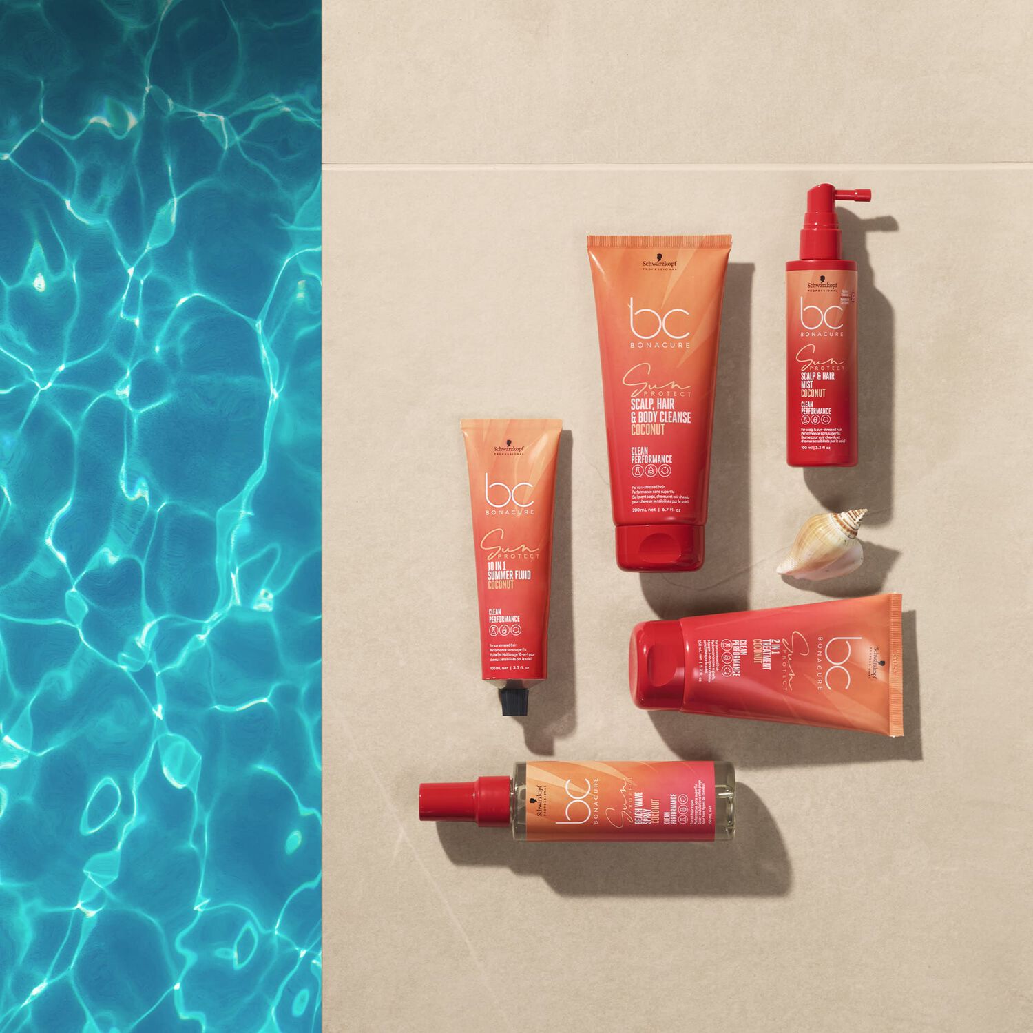 BC Sun Protect - Gel lavant corps, cheveux et cuir chevelu 200ml