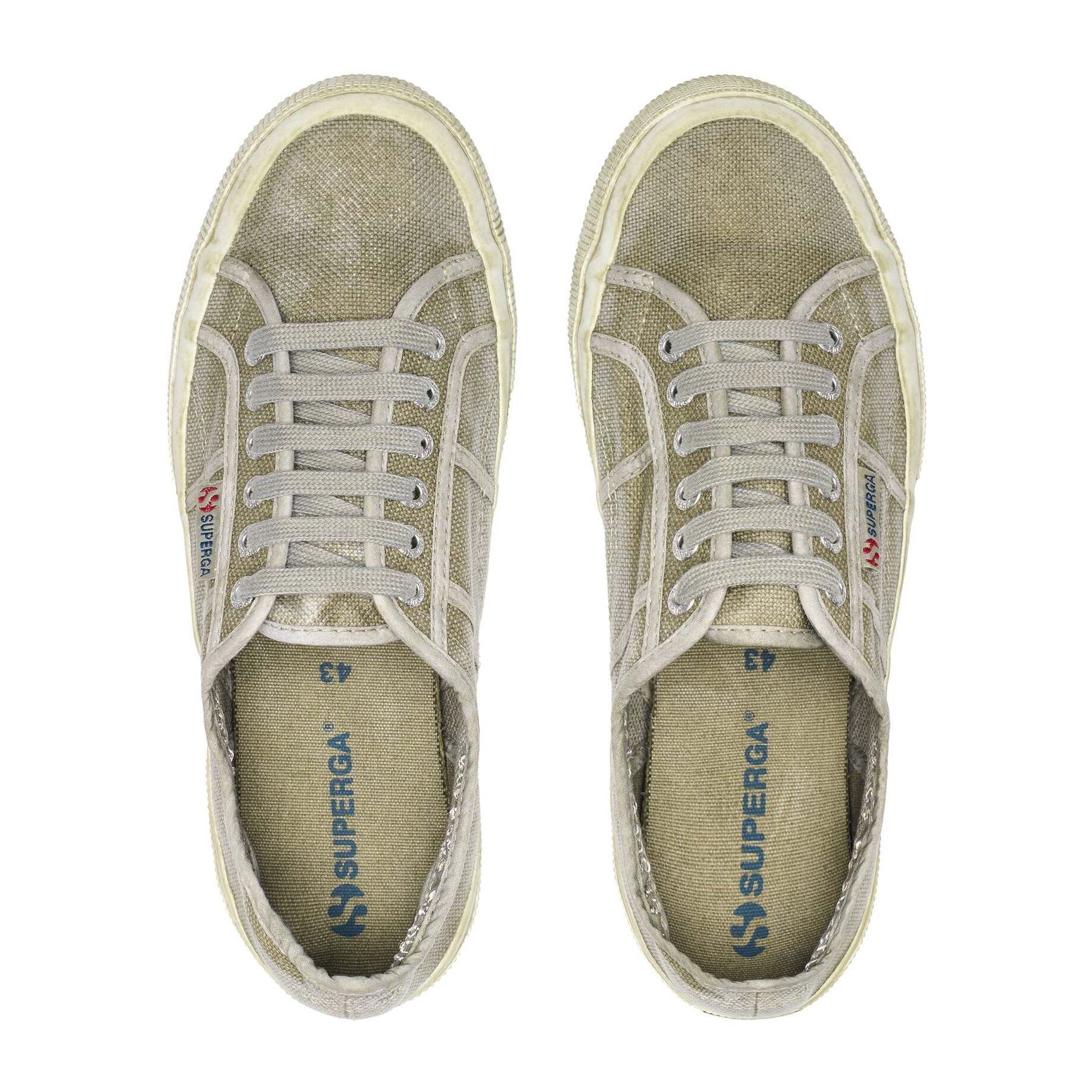 Superga - Unisex Verde - 2750 COTTON DYED