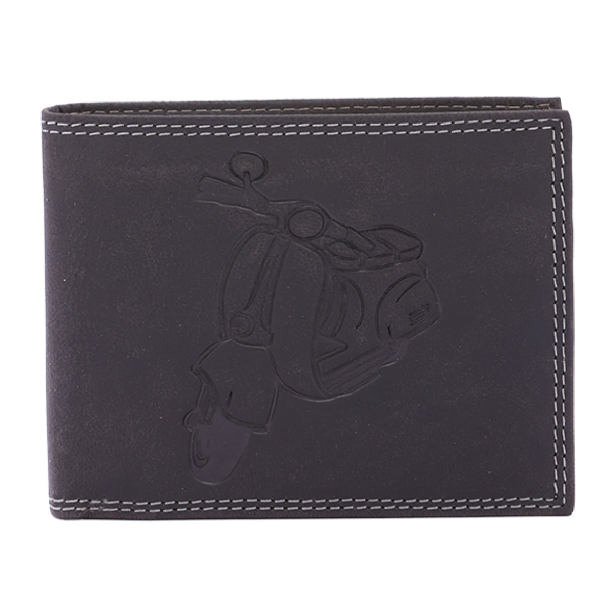 Portafoglio  da uomo In Vera pelle Made in Italy 9,5x12,5x2,5 cm