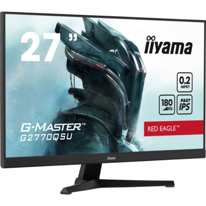 Ecran PC Gamer IIYAMA G-MASTER G2770QSU-B6 27'' Plat IPS
