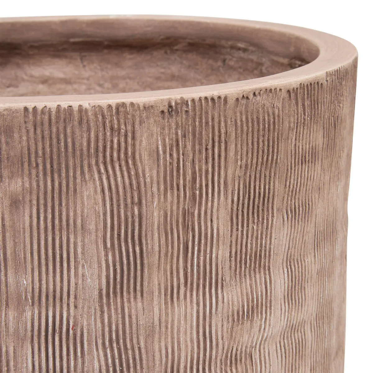 Cache-pot Romia marron 30x30cm